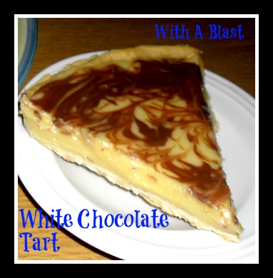 White Chocolate Tart by With A Blast