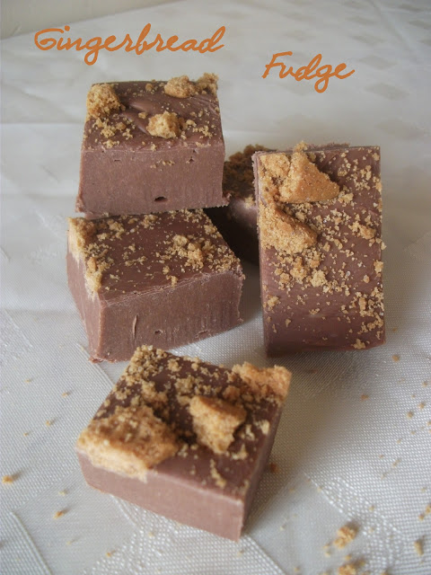 Gingerbread Fudge by The Velvet Moon Baker