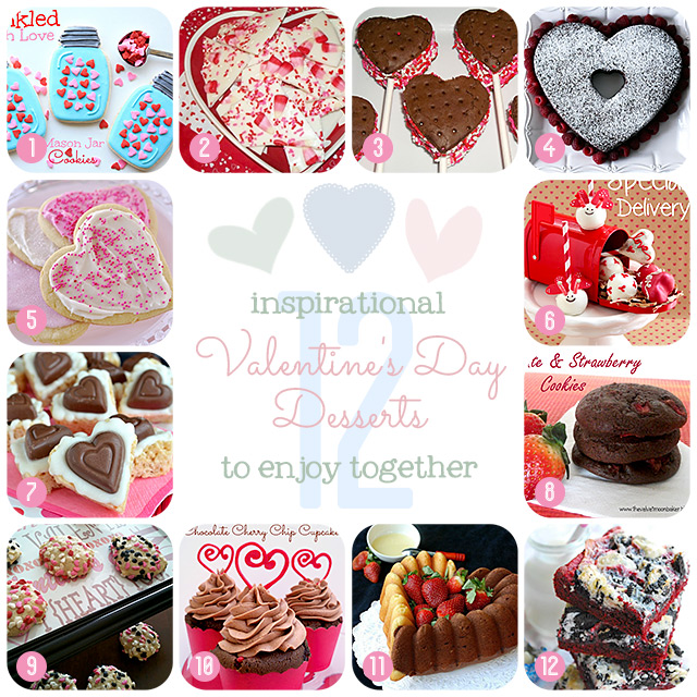 12 Inspirational Valentine’s Day Desserts
