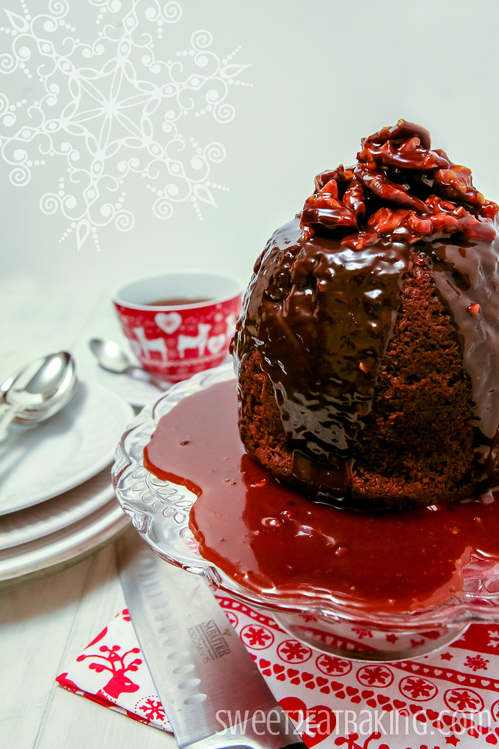 Sticky Toffee Christmas Pudding