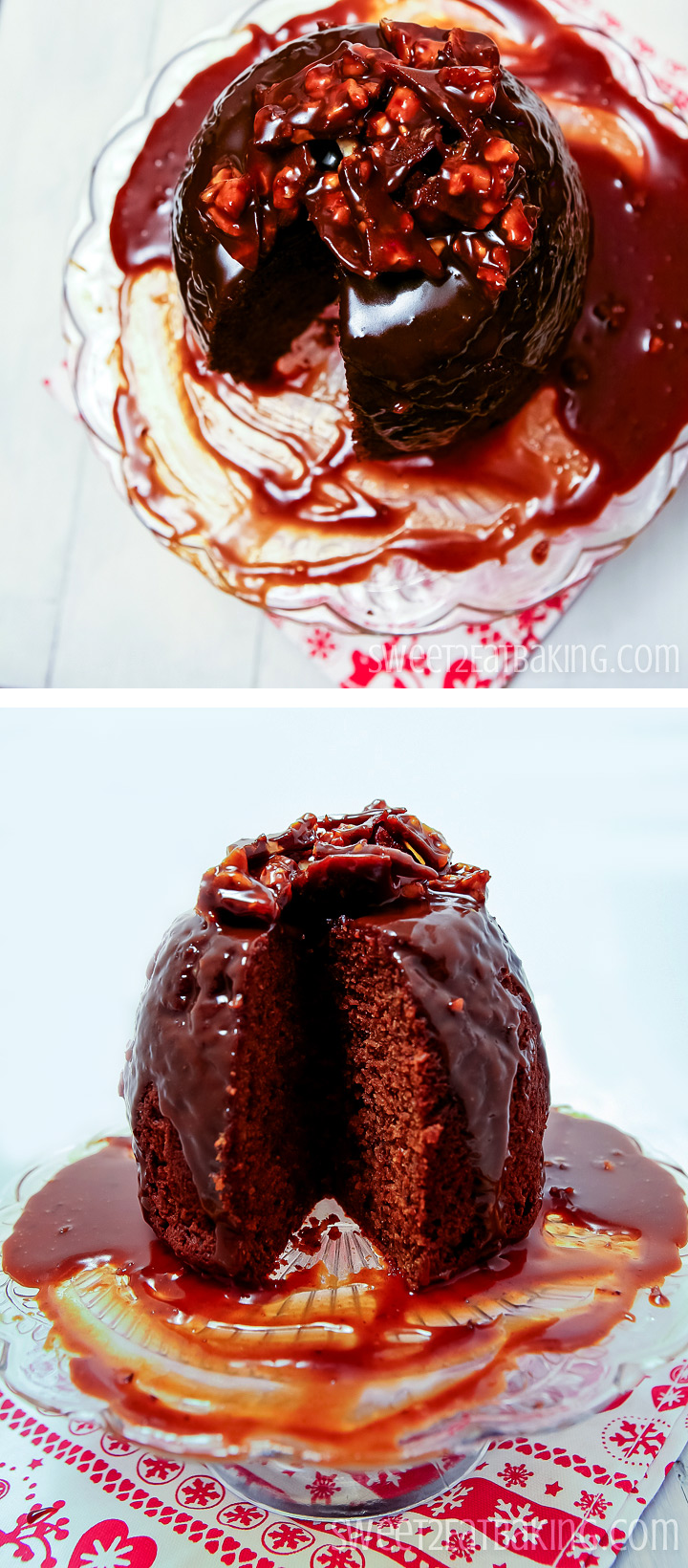 Sticky Toffee Christmas Pudding