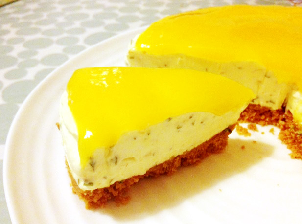 Mango Ginger and Coriander Cheesecake Recipe