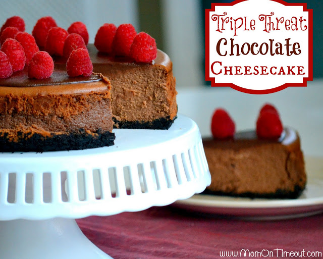 Threat Chocolate Cheesecake by Mom on Timeout
