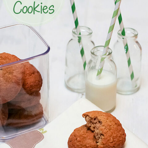 Apple and Oatmeal Cookies