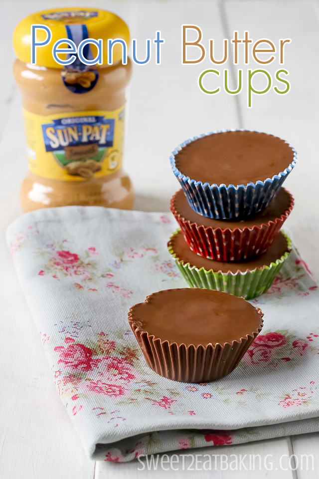 Homemade Supersized Peanut Butter Cups Recipe | Sweet 2 Eat Baking #peanutbutter #cups #recipe