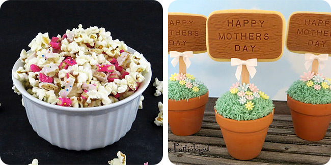 Sweet Popcorn | Flower Garden Cupcake Cookies