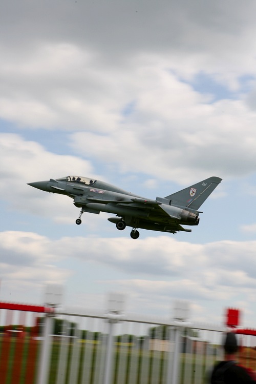 Euro Fighter Jet at RAF Coningsby