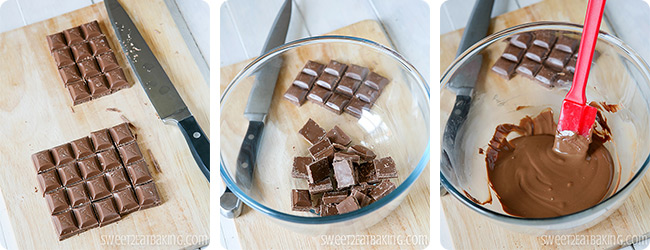 How to Temper Chocolate by Sweet2EatBaking.com
