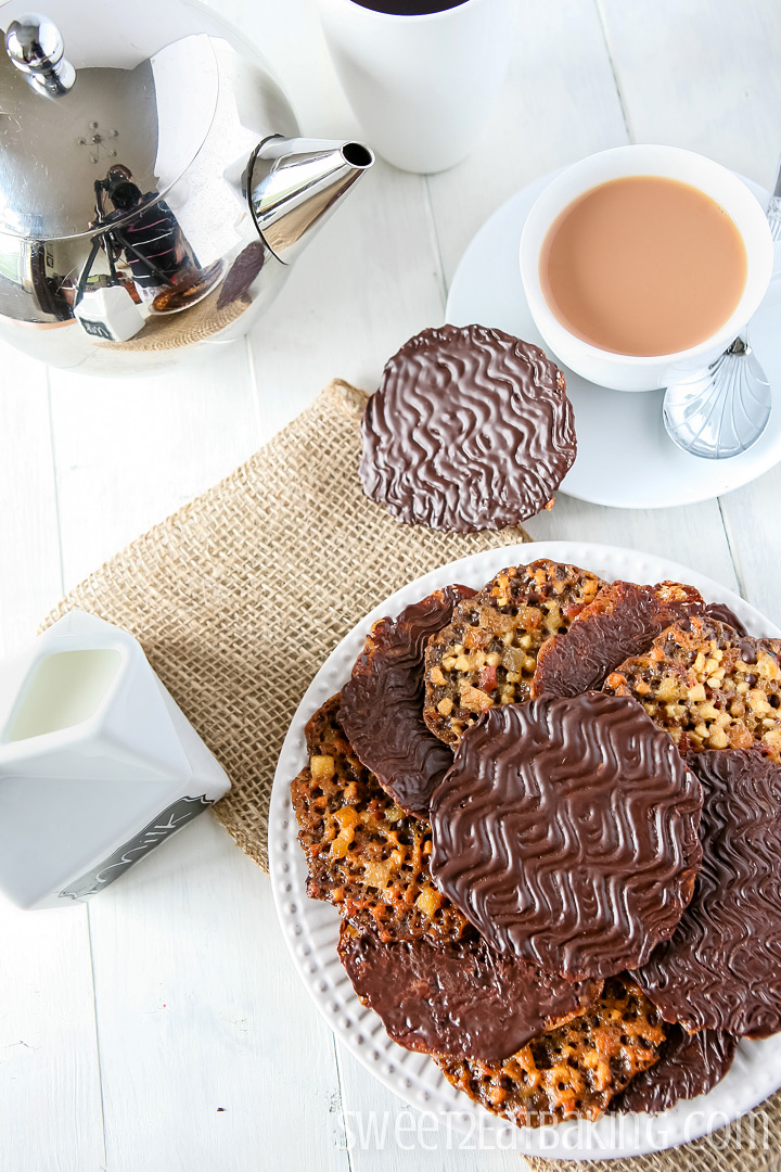 Florentine Cookies Recipe by Sweet2EatBaking.com