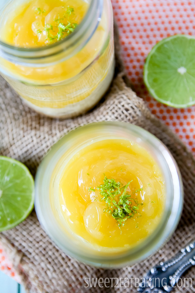 Key Lime Cheesecakes Recipe by Sweet2EatBaking.com