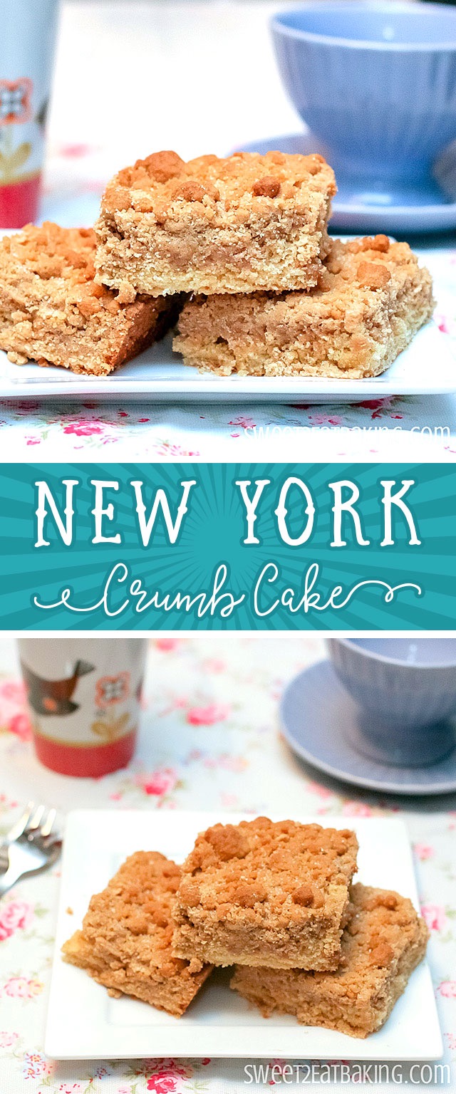 New York Crumb Cake Recipe By Sweet2EatBaking.com | 