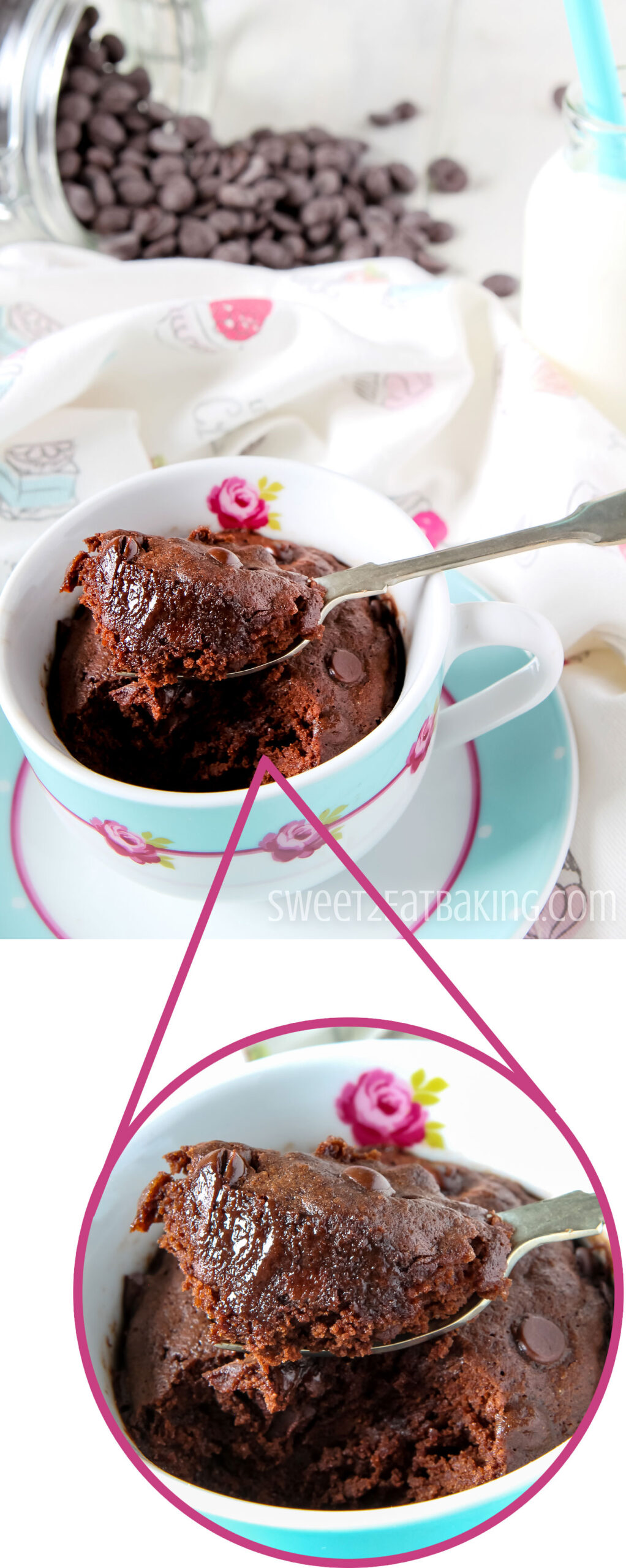 Double Chocolate Mug Cookie Recipe