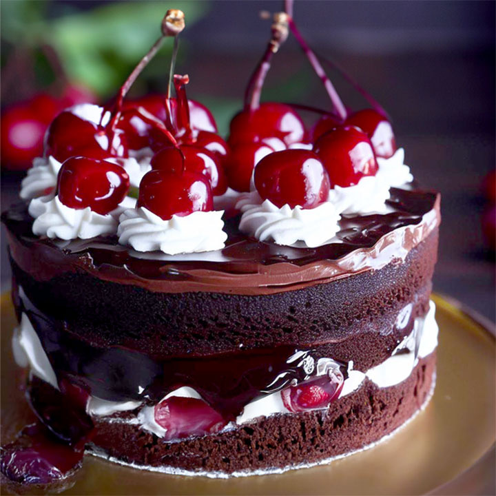 Boozy Birthday Black Forest Cake | Tampa Cake Girl-sgquangbinhtourist.com.vn