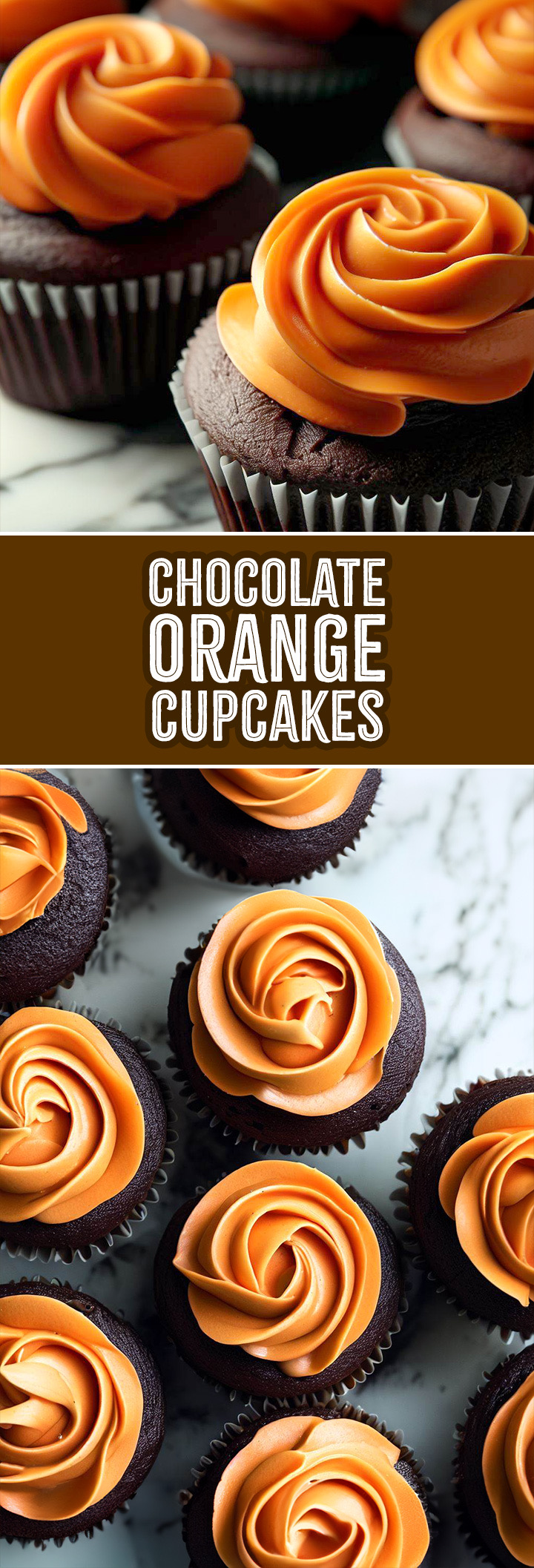 Chocolate Orange Cupcakes Recipe by Sweet2EatBaking.com